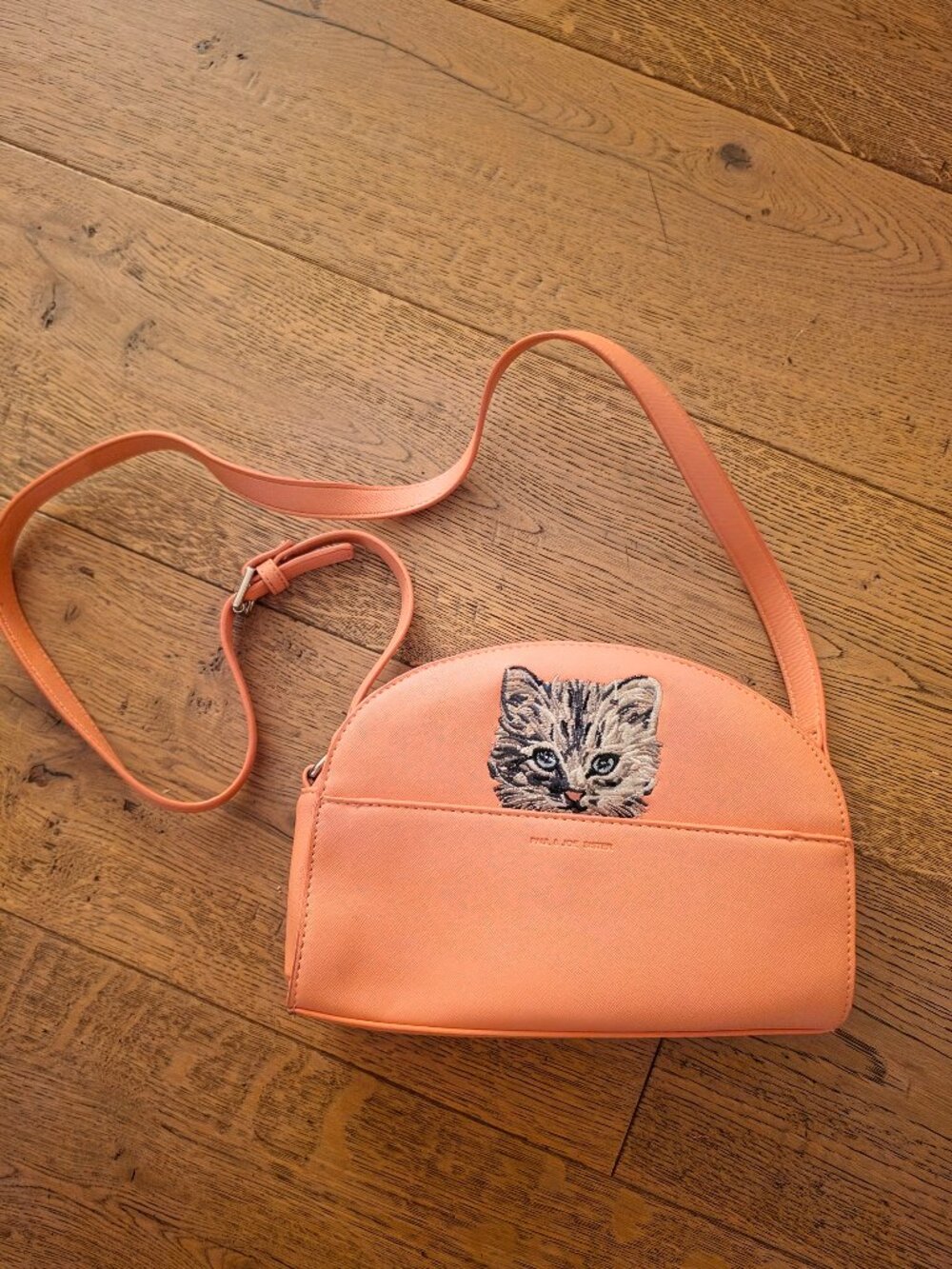 Paul & Joe pink crossbow purse
